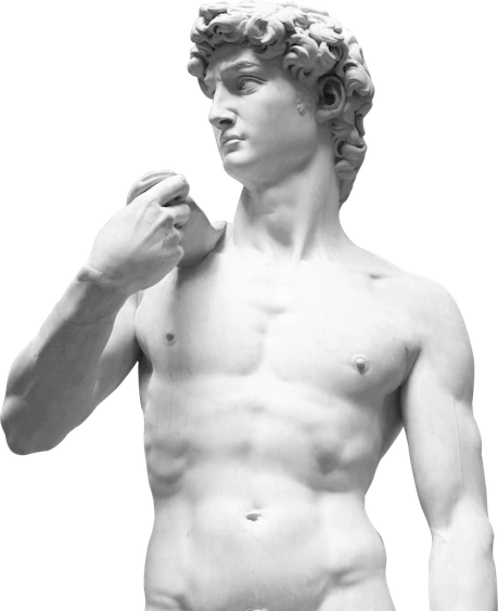 Right statue
