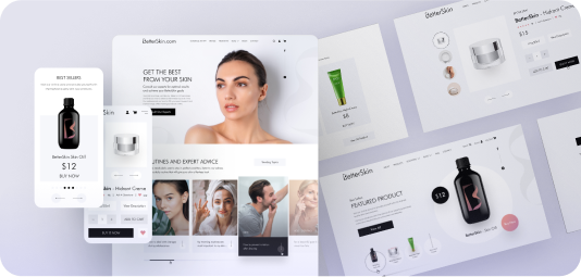 example of one of our previos web design project
